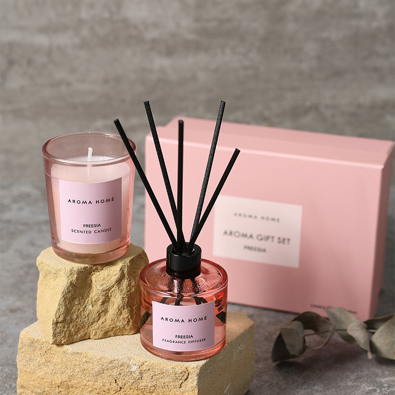2Pcs Gift Box Set Aromatherapy - Candle Containers review and price