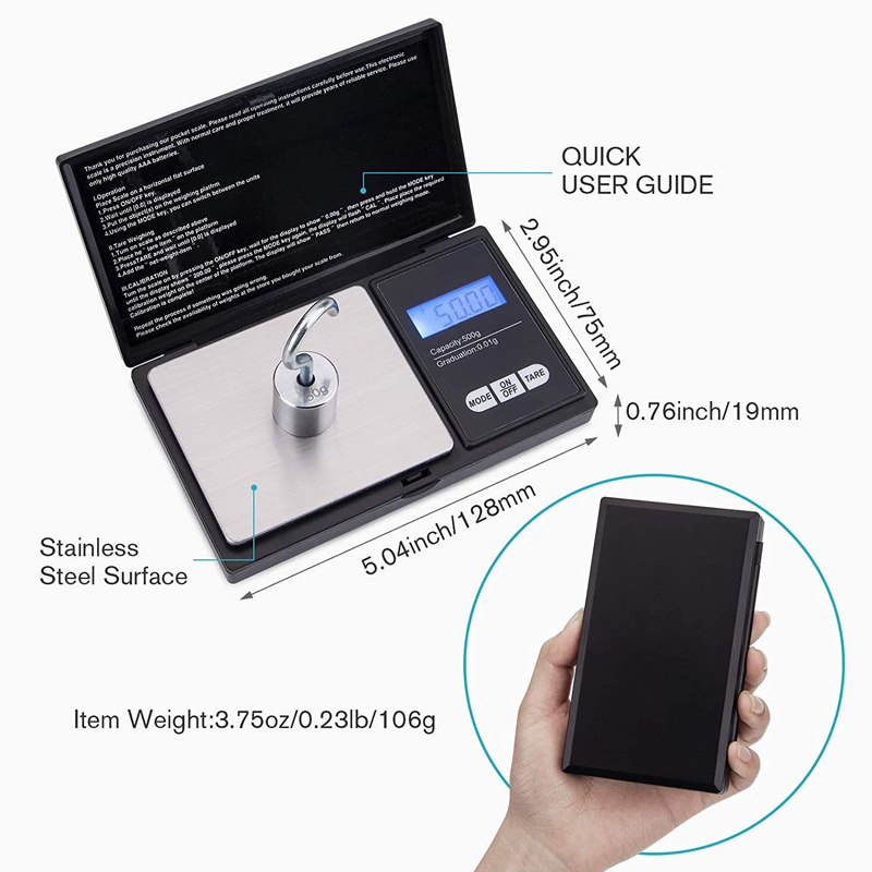 Mini Electronic Scale Pocket D - Candle Wax Scale review and price