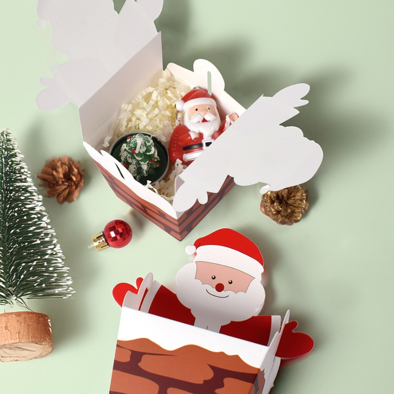 10/30/50pcs Santa Claus Climbi - Candle Containers review and price