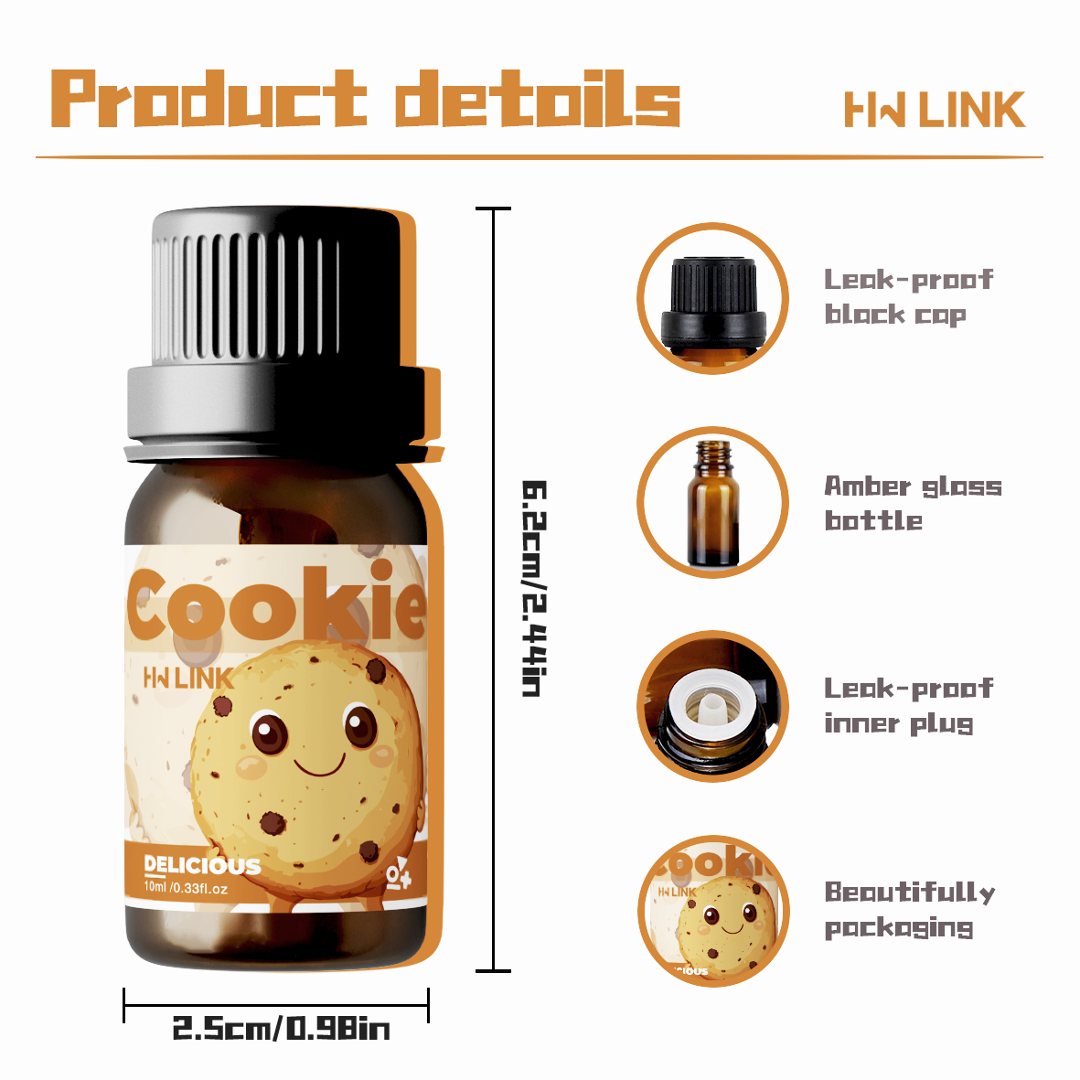 10ml Cookie Fragrance Oils For - Candle Fragrance review and price