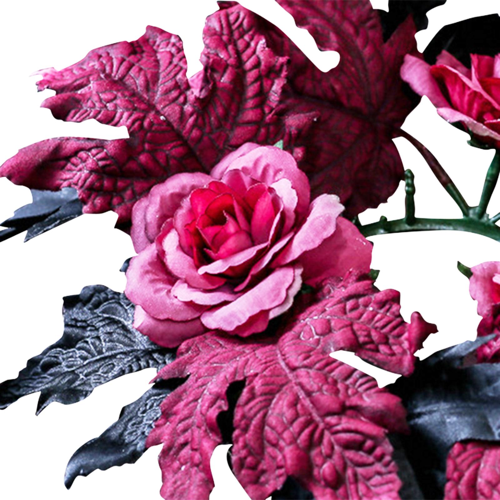 Dark Rose Halloween Wreath Sil - Silk Candle review and price