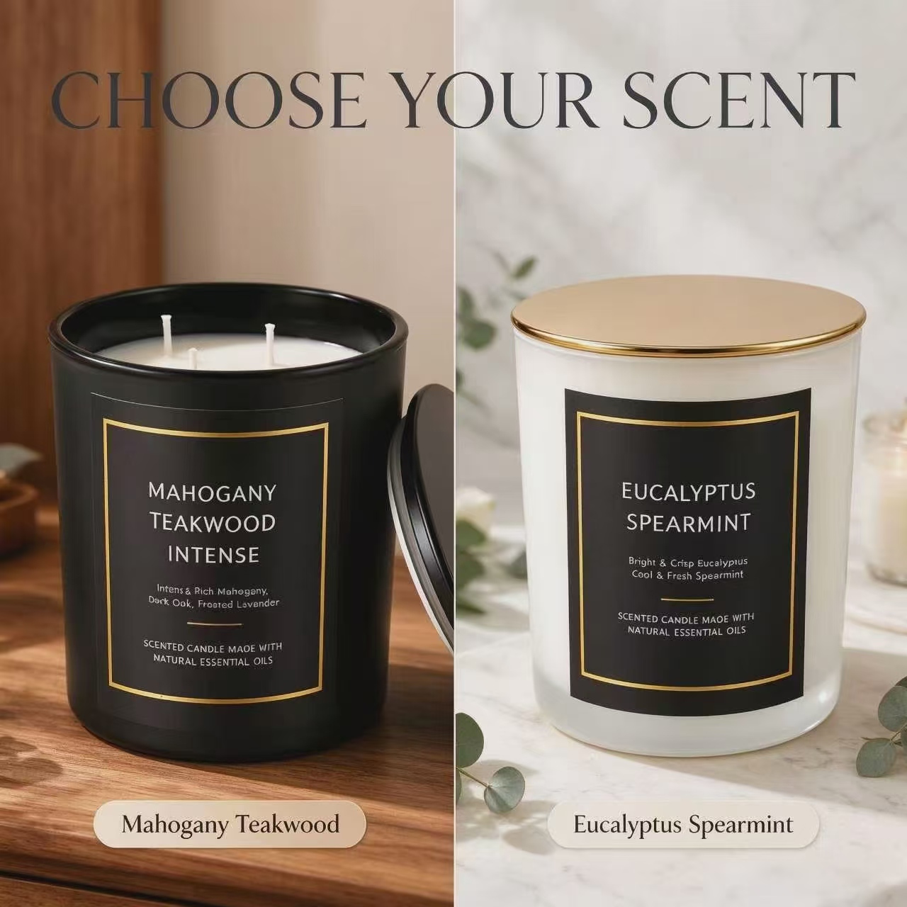 Scented Candles Romantic Air F - Soy Wax review and price