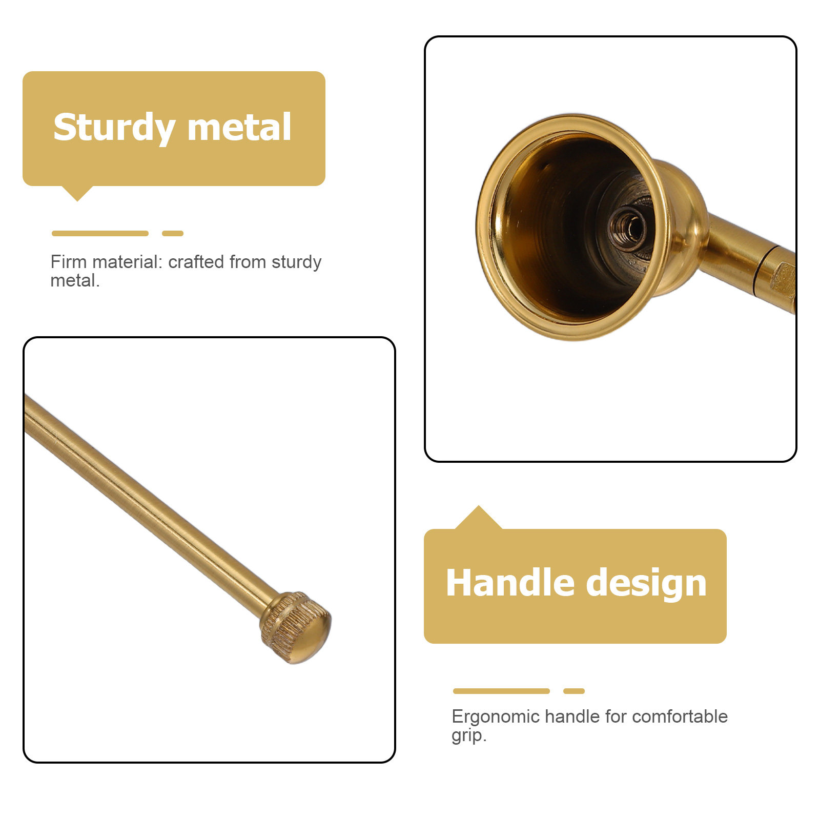 Metal Snuffer Retro Style Long - Candle Wick review and price