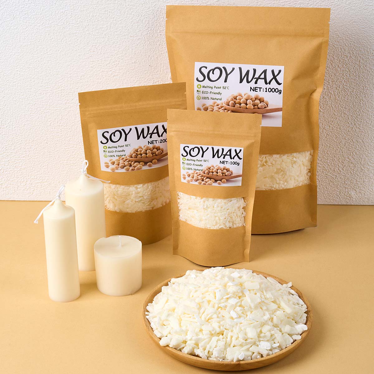 1 Pounds Pure White Soy Wax Fo - Candle Making Kit review and price