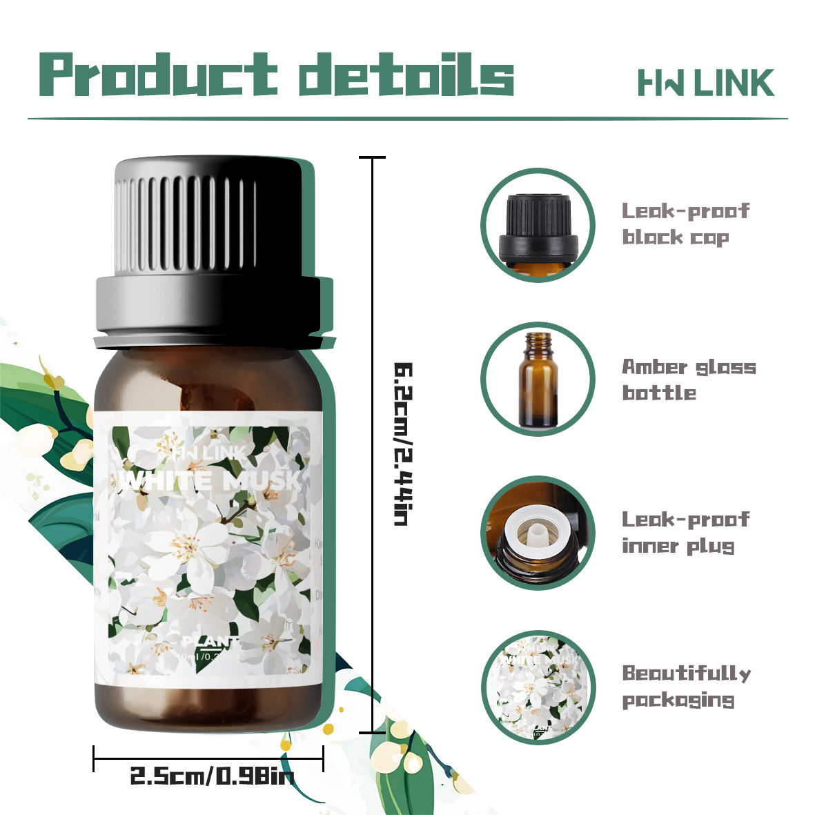 10ml White Musk Fragrance Oils - Candle Fragrance review and price