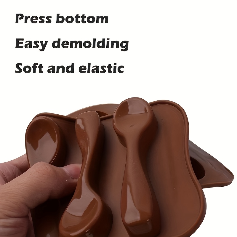 1pc Spoon Silicone Mold, Soap  - Candle Molds review and price