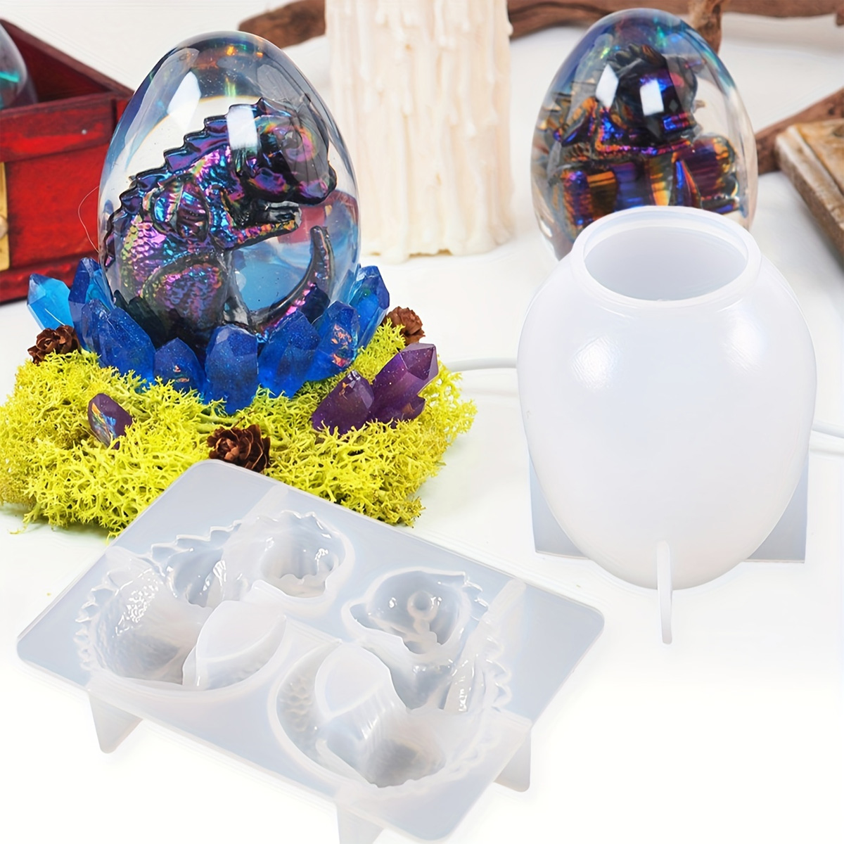Silicone Dragon Egg Molds, 2-P - Candle Making Kit review and price