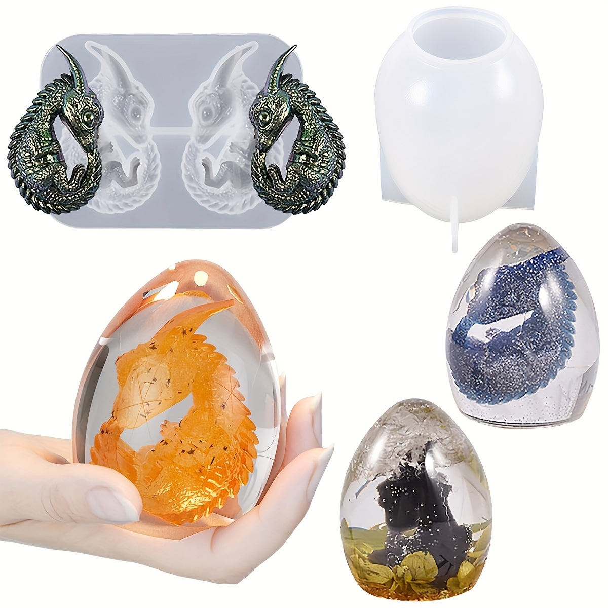 Silicone Dragon Egg Molds, 2-P - Candle Making Kit review and price