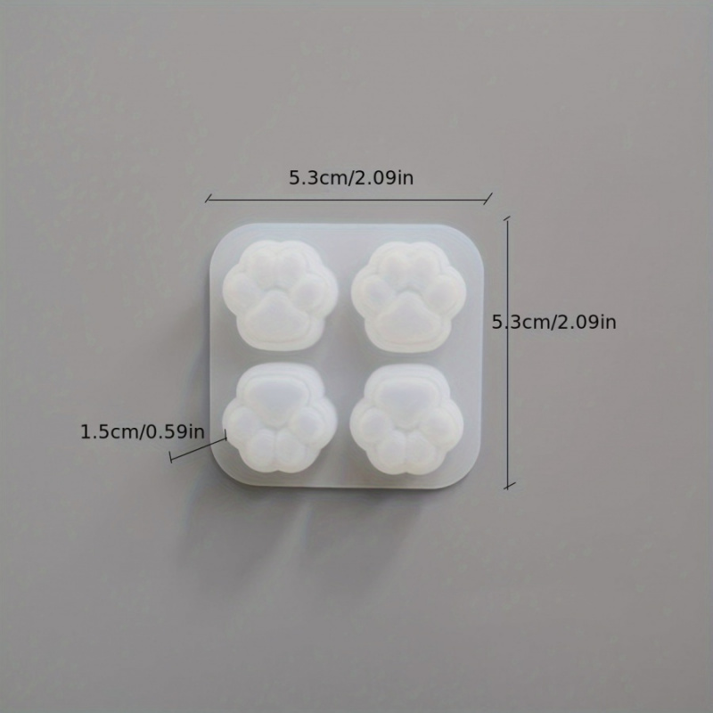 1Cat Paw Pattern Silicone Mold - Candle Making Kit review and price