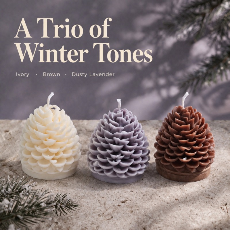 New Handmade Pinecone Scented  - Soy Wax review and price
