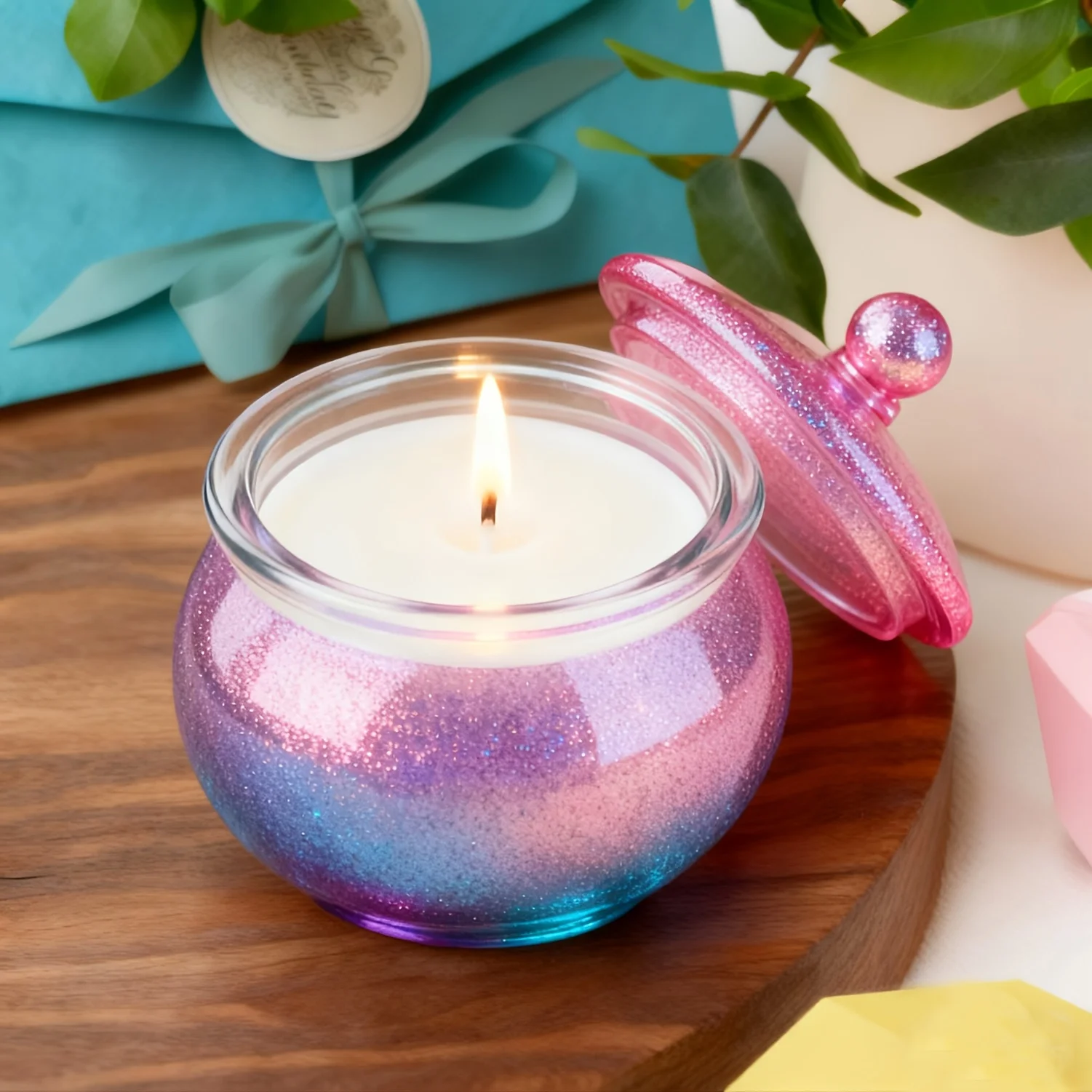 1 set of round resin can molds - Candle Molds review and price