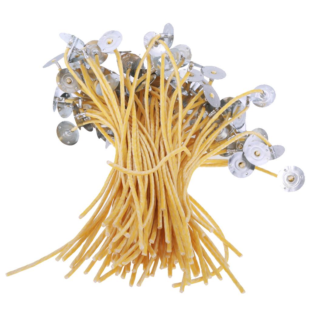 50Pcs Yellow Hemp Beeswax Cand - Candle Lighter review and price